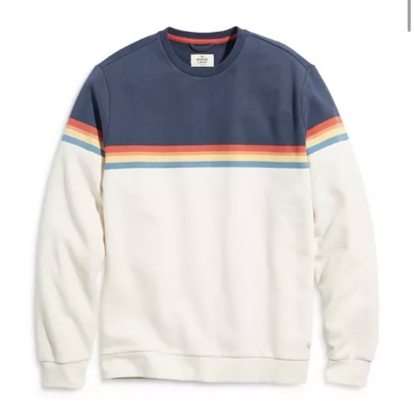 Marine Layer Sunset Stripe Sweatshirt - Picture 1 of 7